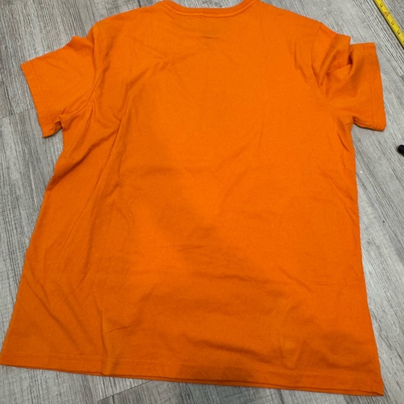 Peanuts Hybrid Snoopy Woodstock Mummy Shirt Mens Size XL Orange Short Sleeve - Picture 6 of 6